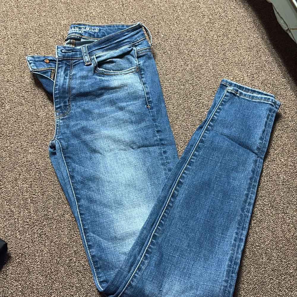 american eagle jeans- size 2 long